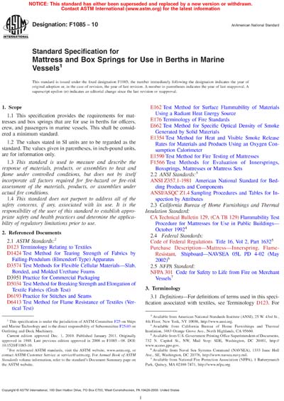 Standards PDF Cover Page
