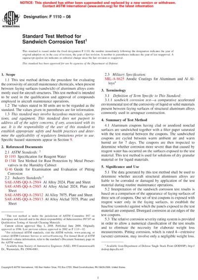 Standards PDF Cover Page