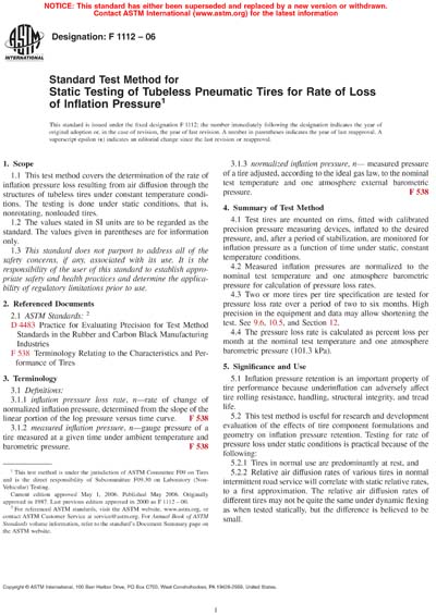 Standards PDF Cover Page