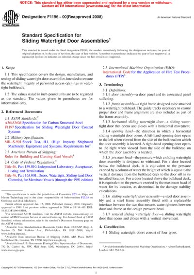 Standards PDF Cover Page