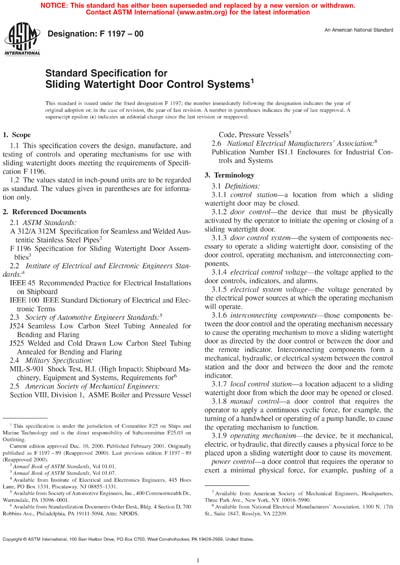 Standards PDF Cover Page