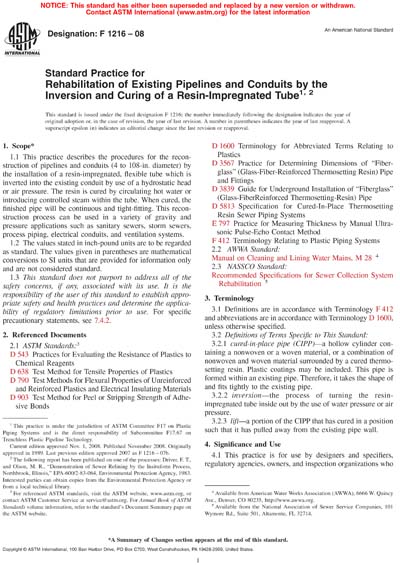Standards PDF Cover Page