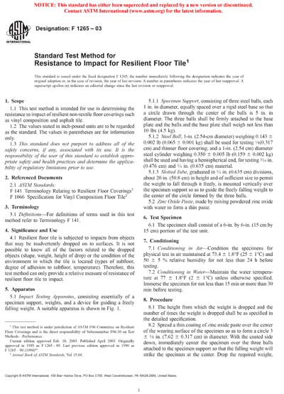 Standards PDF Cover Page