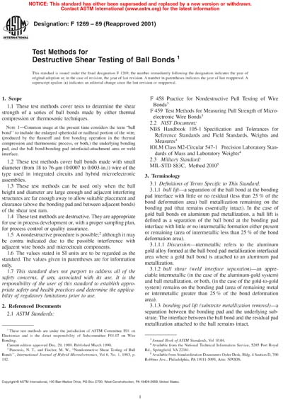 Standards PDF Cover Page