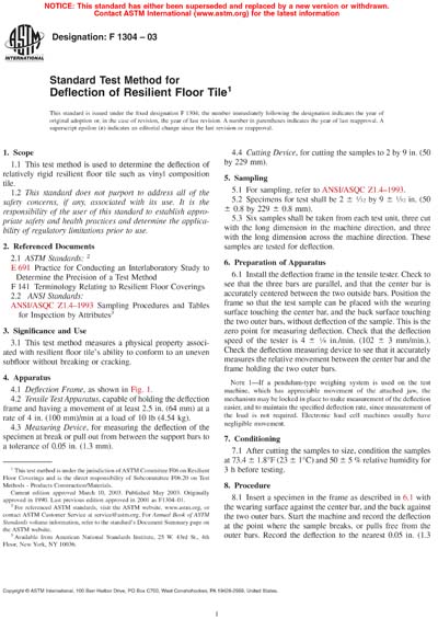 Standards PDF Cover Page