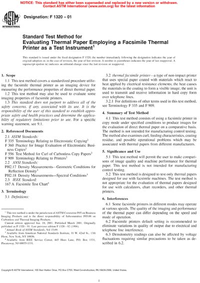 Standards PDF Cover Page