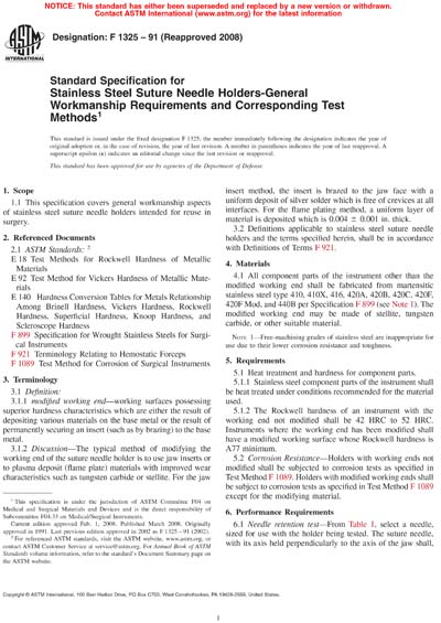 Standards PDF Cover Page