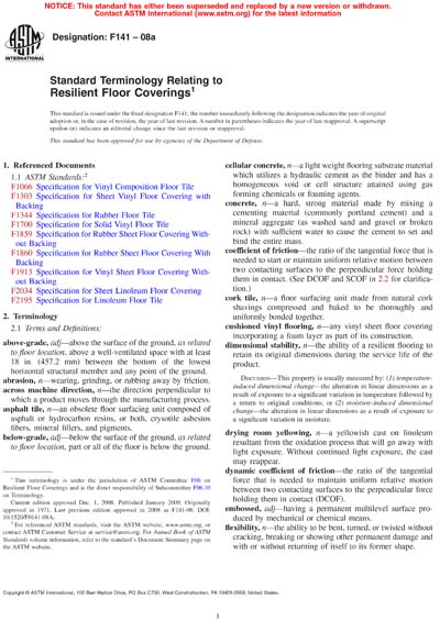 Standards PDF Cover Page