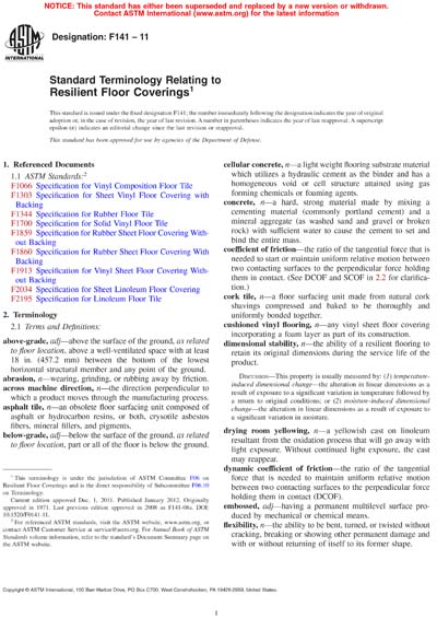 Standards PDF Cover Page