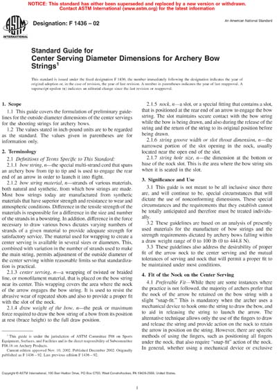 Standards PDF Cover Page