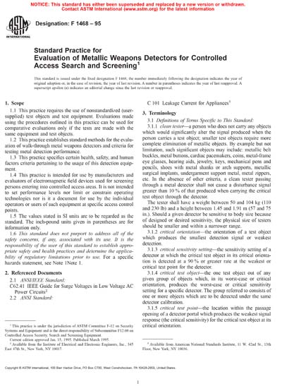 Standards PDF Cover Page