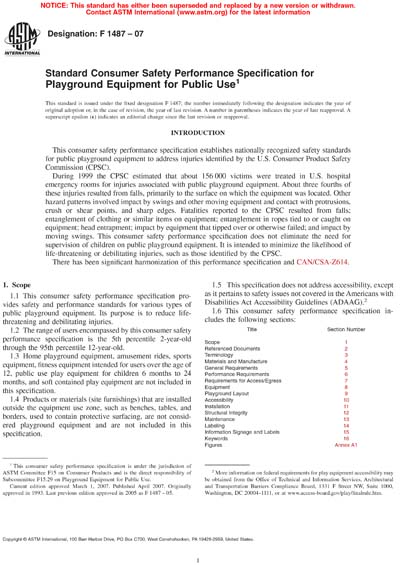 Standards PDF Cover Page