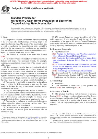 Standards PDF Cover Page