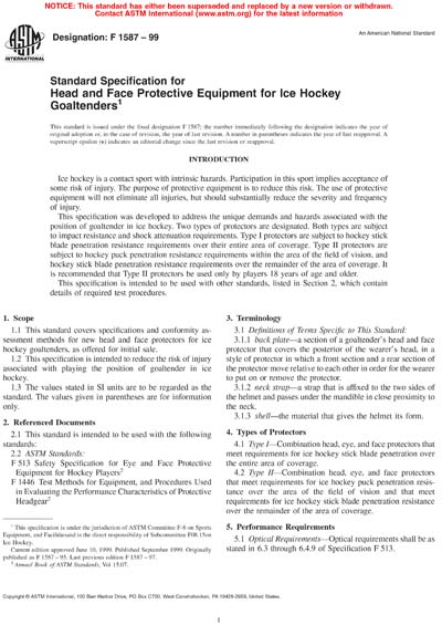 Standards PDF Cover Page