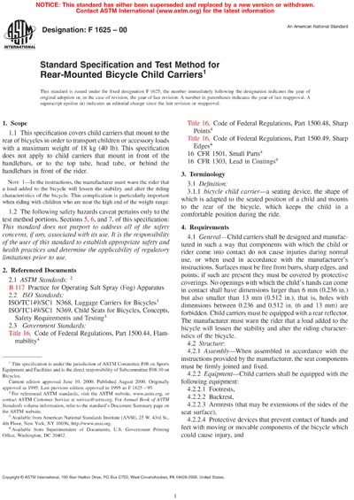 Standards PDF Cover Page