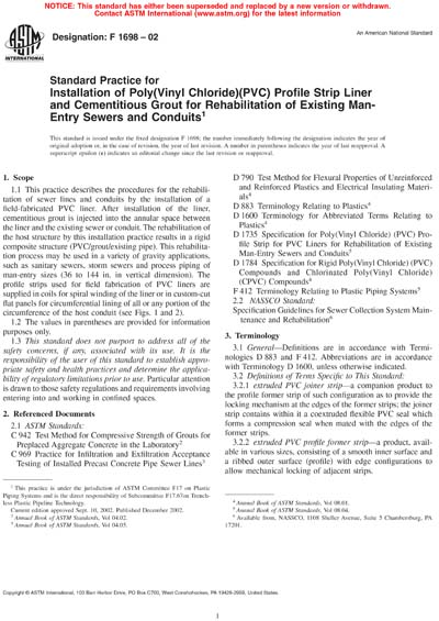 Standards PDF Cover Page
