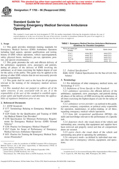 Standards PDF Cover Page
