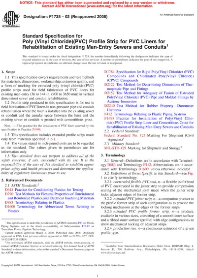 Standards PDF Cover Page