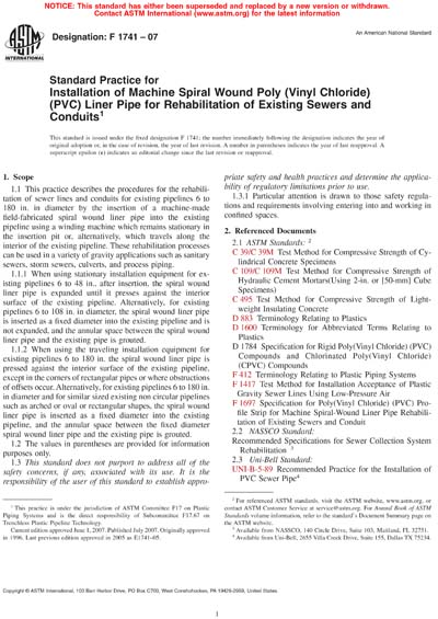 Standards PDF Cover Page