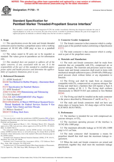 Standards PDF Cover Page