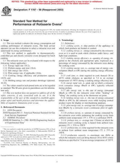 Standards PDF Cover Page