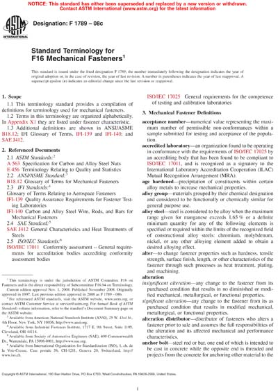 Standards PDF Cover Page