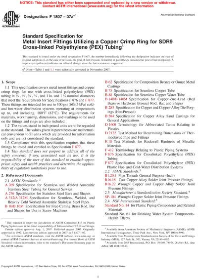 Standards PDF Cover Page