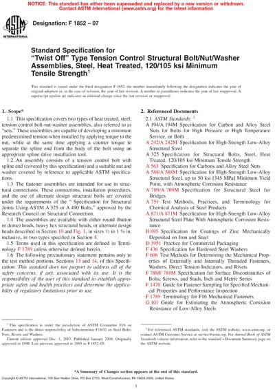 Standards PDF Cover Page
