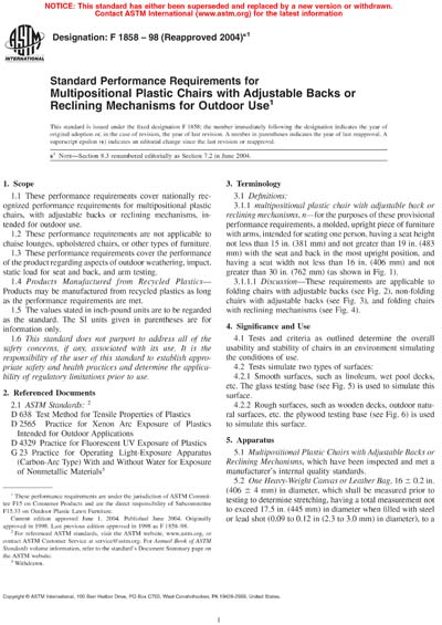Standards PDF Cover Page