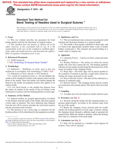 Standards PDF Cover Page