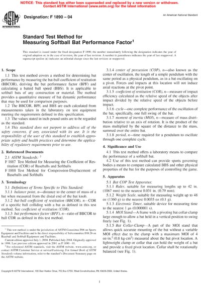 Standards PDF Cover Page