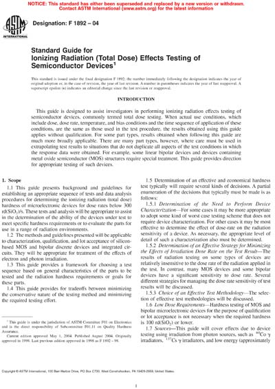 Standards PDF Cover Page