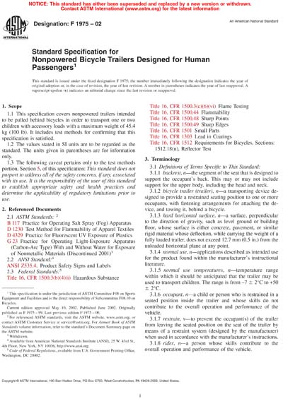 Standards PDF Cover Page