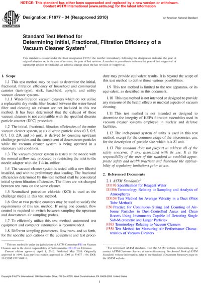 Standards PDF Cover Page
