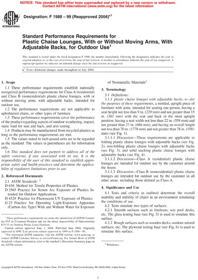 Standards PDF Cover Page