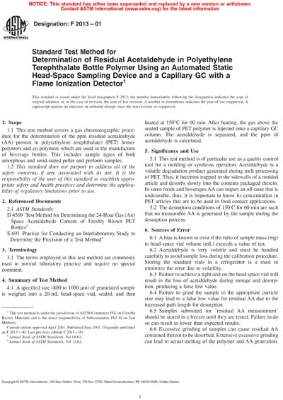 Standards PDF Cover Page