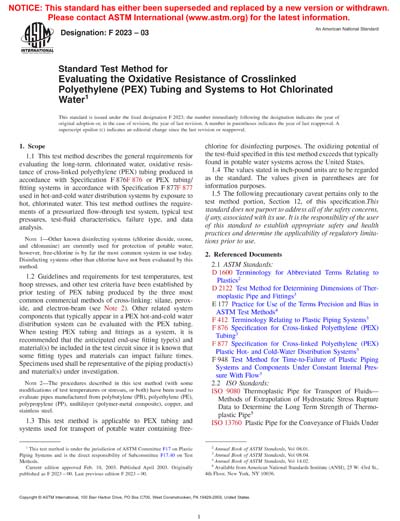 Standards PDF Cover Page