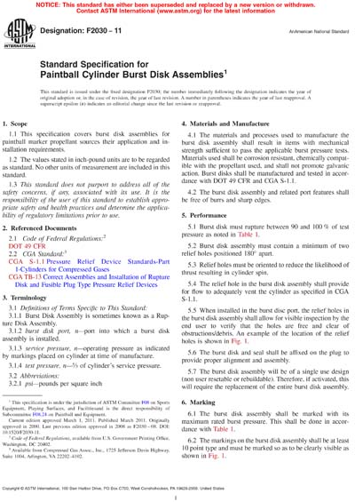 Standards PDF Cover Page