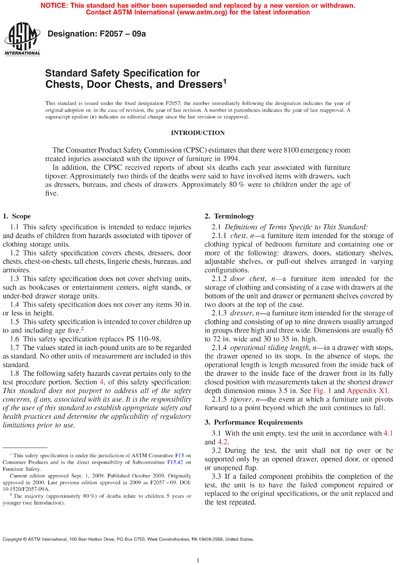 Standards PDF Cover Page