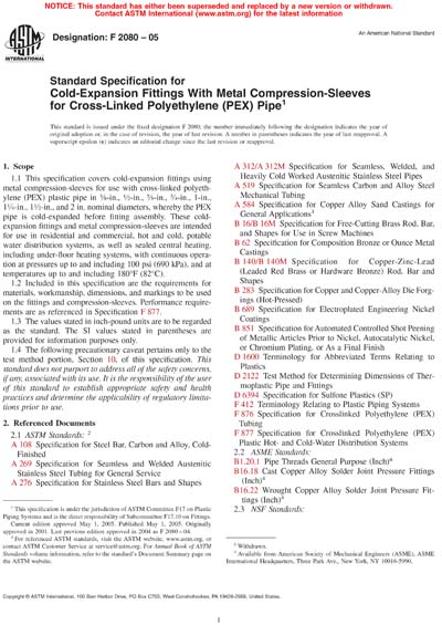 Standards PDF Cover Page