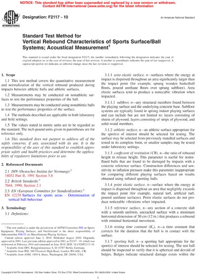 Standards PDF Cover Page
