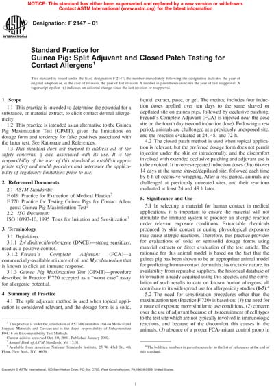 Standards PDF Cover Page