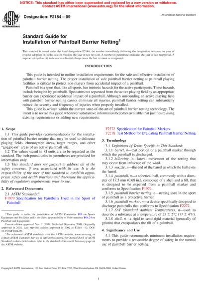 Standards PDF Cover Page
