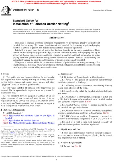 Standards PDF Cover Page