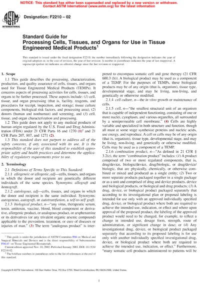 Standards PDF Cover Page