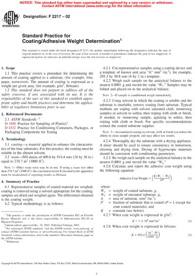 Standards PDF Cover Page