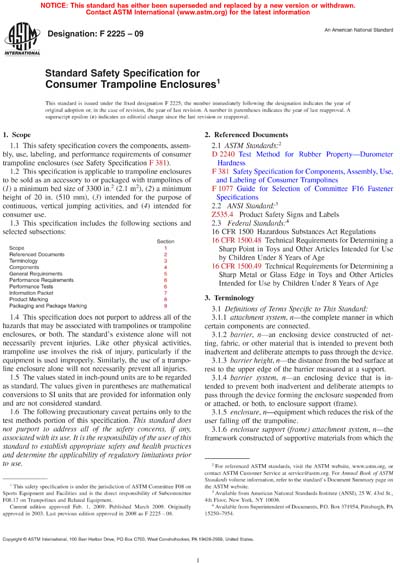 Standards PDF Cover Page