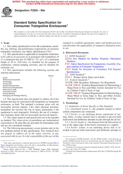 Standards PDF Cover Page