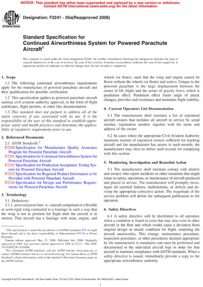 Standards PDF Cover Page