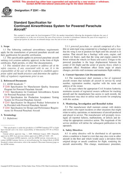 Standards PDF Cover Page
